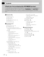 Предварительный просмотр 2 страницы Pioneer DEH-5200SD Operating Instructions Manual