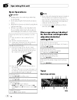 Предварительный просмотр 6 страницы Pioneer DEH-5200SD Operating Instructions Manual