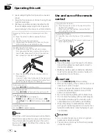 Preview for 6 page of Pioneer DEH-5250SD Operation Manual