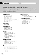 Preview for 2 page of Pioneer DEH-6 Operation Manual