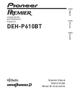 Preview for 1 page of Pioneer DEH-6100BT Operation Manual