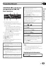 Preview for 11 page of Pioneer DEH-6400BT Operation Manual