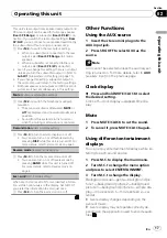 Preview for 17 page of Pioneer DEH-7200SD Operation Manual