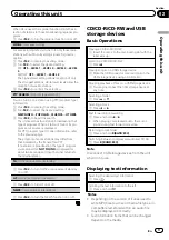 Preview for 9 page of Pioneer DEH-7300BT Operation Manual