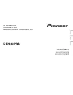 Preview for 52 page of Pioneer DEH-80PRS Series Operation Manual