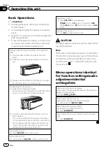 Preview for 6 page of Pioneer DEH-8300SD Operation Manual