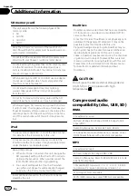 Preview for 22 page of Pioneer DEH-8300SD Operation Manual