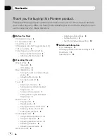 Preview for 2 page of Pioneer DEH-9 Operation Manual