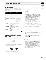 Preview for 11 page of Pioneer DEH-9 Operation Manual