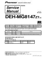 Pioneer DEH-MG8147 Service Manual preview