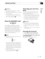 Preview for 7 page of Pioneer DEH-P25 Operation Manual