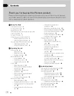 Preview for 2 page of Pioneer DEH-P3000IB Operation Manual