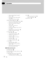 Предварительный просмотр 4 страницы Pioneer DEH-P3000IB Operation Manual