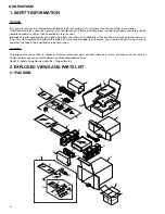 Предварительный просмотр 2 страницы Pioneer DEH-P3370XM UC Service Manual