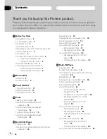 Preview for 2 page of Pioneer DEH-P3500 Operation Manual