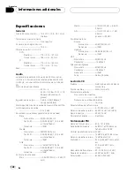 Preview for 122 page of Pioneer DEH-P3500 Operation Manual