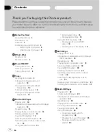 Предварительный просмотр 2 страницы Pioneer DEH-P3550MP XM Operation Manual