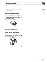 Предварительный просмотр 5 страницы Pioneer DEH-P3550MP XM Operation Manual