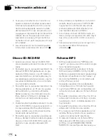 Предварительный просмотр 76 страницы Pioneer DEH-P3550MP XM Operation Manual