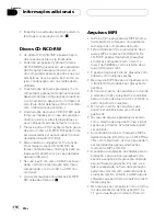 Предварительный просмотр 118 страницы Pioneer DEH-P3550MP XM Operation Manual