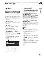 Preview for 15 page of Pioneer deh-p3590mp Operation Manual