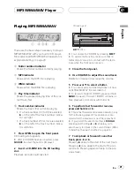 Preview for 21 page of Pioneer DEH-P3600MP Operation Manual