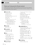 Preview for 2 page of Pioneer DEH-P3700MP - Radio / CD Operation Manual