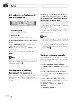 Preview for 12 page of Pioneer DEH-P3700MP - Radio / CD Operation Manual