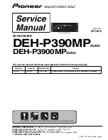 Pioneer DEH-P3900MP/XU/UC Service Manual preview