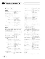 Preview for 42 page of Pioneer DEH-P390MP - Premier Radio / CD Operation Manual