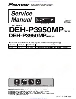 Pioneer DEH-P3950MP Service Manual preview