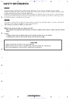 Preview for 2 page of Pioneer DEH-P400UB - Premier Radio / CD Service Manual