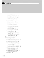 Preview for 4 page of Pioneer DEH-P4050UB Operation Manual