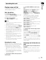 Preview for 19 page of Pioneer DEH-P4050UB Operation Manual