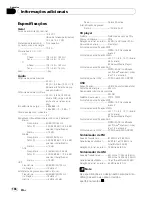 Preview for 166 page of Pioneer DEH-P4050UB Operation Manual