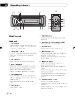 Preview for 8 page of Pioneer DEH-P4150UB Operation Manual