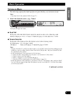 Предварительный просмотр 9 страницы Pioneer DEH-P43 Operation Manual