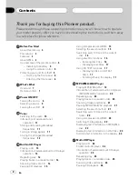 Preview for 2 page of Pioneer DEH-P4650MP Operation Manual