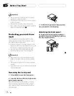 Preview for 6 page of Pioneer DEH-P4770MP Operation Manual