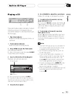 Preview for 13 page of Pioneer DEH-P4770MP Operation Manual