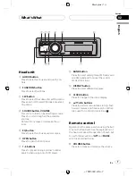 Предварительный просмотр 7 страницы Pioneer DEH-P4850MP Operation Manual