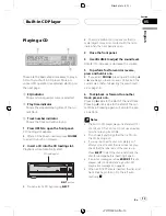 Предварительный просмотр 13 страницы Pioneer DEH-P4850MP Operation Manual