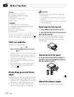 Preview for 6 page of Pioneer DEH-P4900IB - Radio / CD Operation Manual