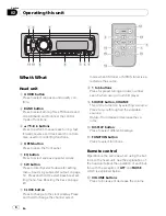 Preview for 8 page of Pioneer DEH-P4900IB - Radio / CD Operation Manual