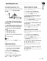 Preview for 19 page of Pioneer DEH-P4900IB - Radio / CD Operation Manual