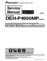 Pioneer DEH-P4950MP Service Manual preview