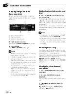 Preview for 36 page of Pioneer DEH-P5100UB - Radio / CD Operation Manual