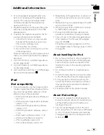 Preview for 65 page of Pioneer DEH-P5100UB - Radio / CD Operation Manual