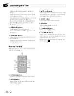 Предварительный просмотр 10 страницы Pioneer DEH-P510UB - Premier Radio / CD Operation Manual