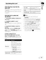 Предварительный просмотр 19 страницы Pioneer DEH-P510UB - Premier Radio / CD Operation Manual